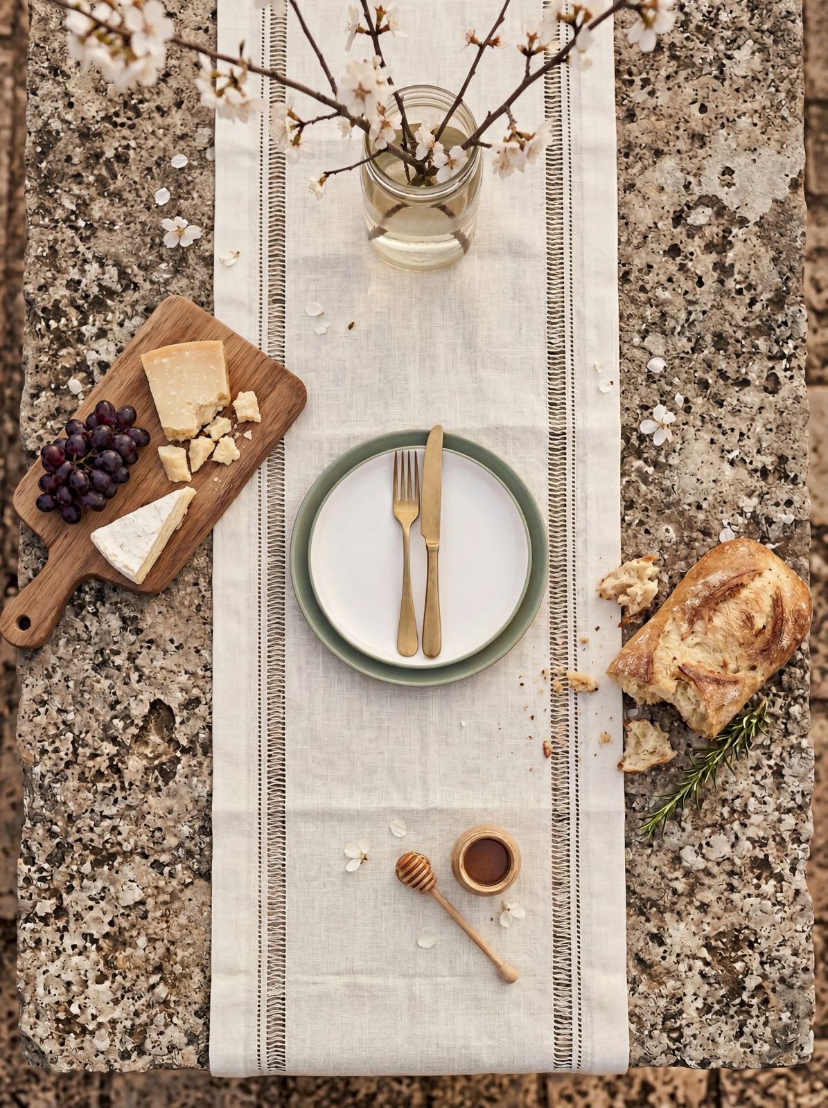 Tribal Table Runner – Mimi Linens