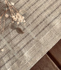 Plain Windowed Stripes Table Runner