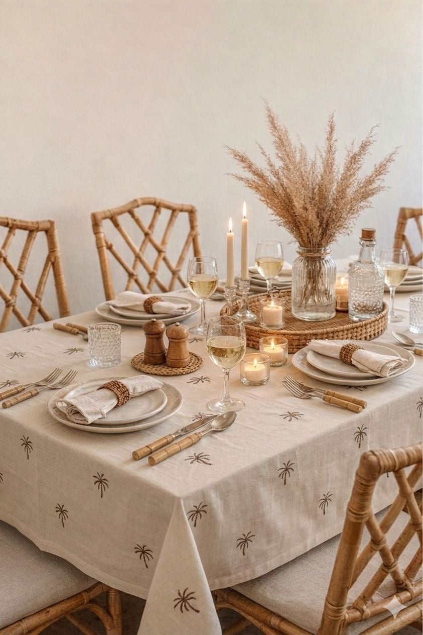 Desert Palm Tablecloth