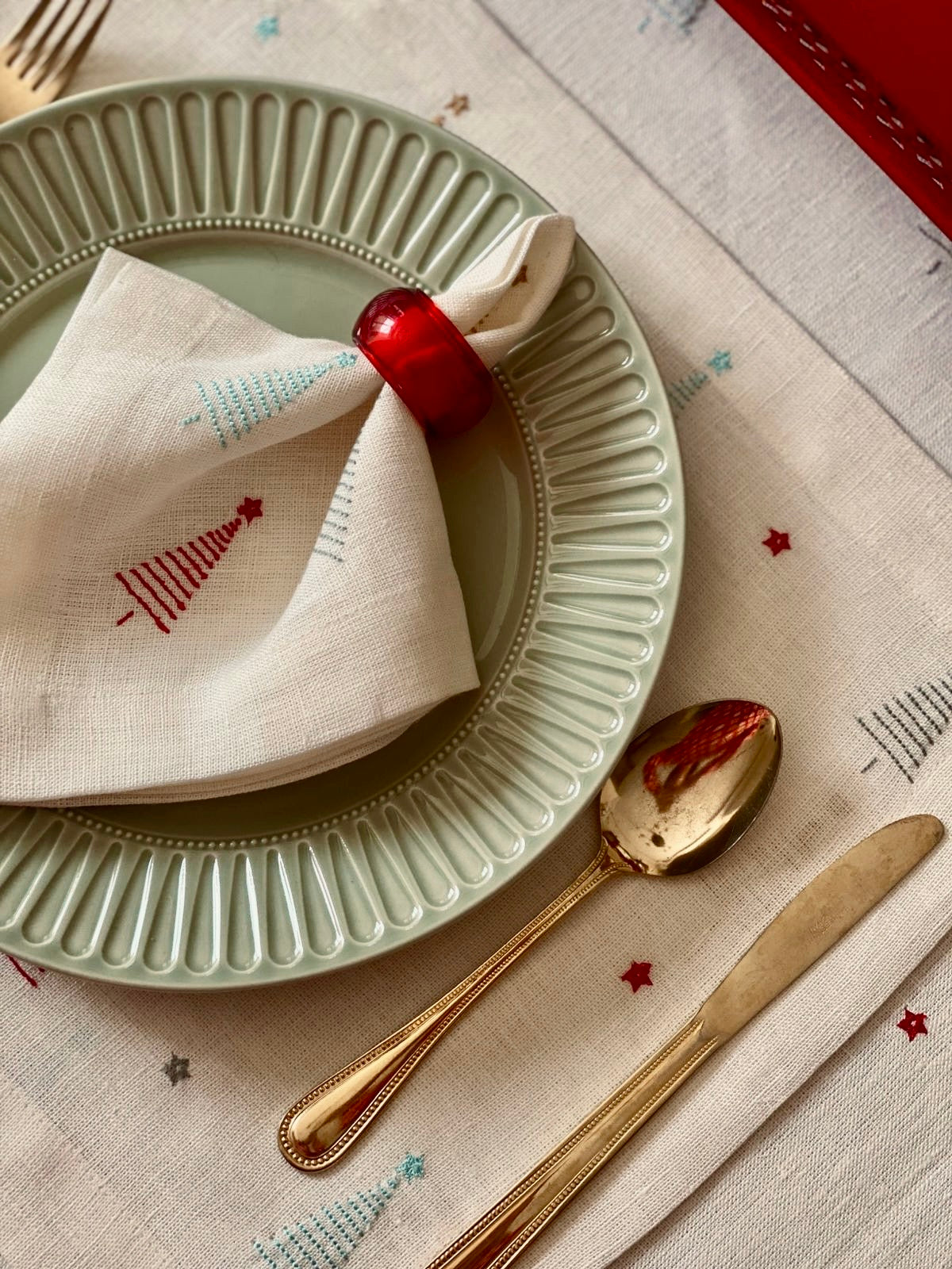 Twinkle Trees Napkin