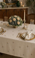 Embroidered Florelle Tablecloth