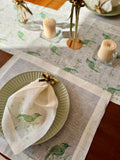 Green Birds Christmas Placemat