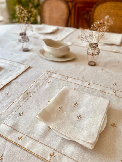 Embroidered Bella Napkin