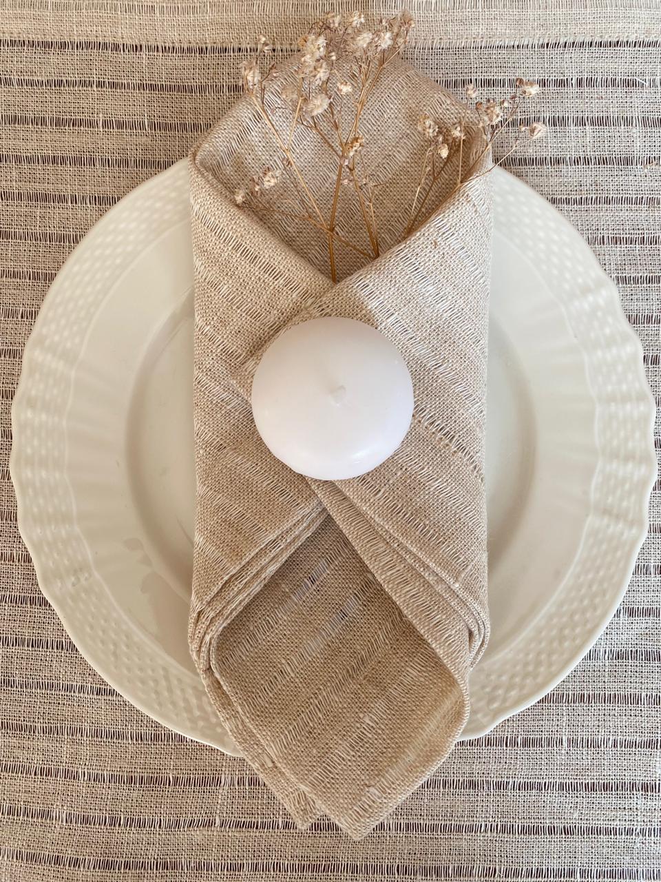 Plain Windowed Stripes Placemat