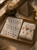 Landmarks of Egypt Towels Set - Pack of 4