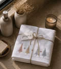 Twinkle Trees Towels Set - Pack of 4