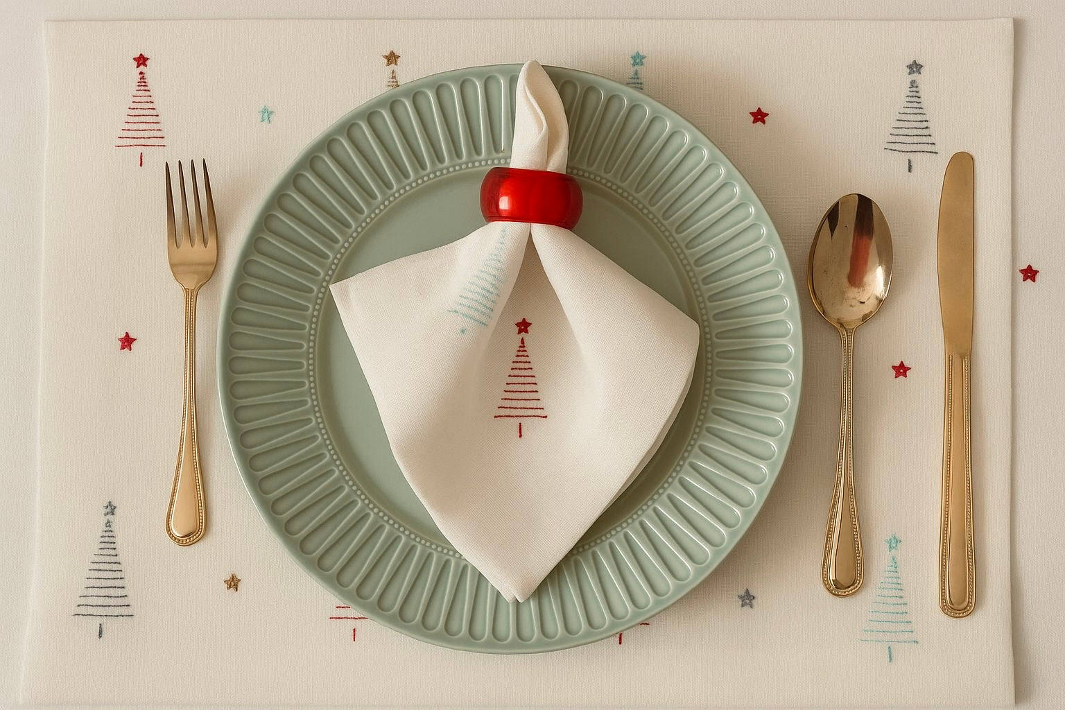 Twinkle Trees Placemats