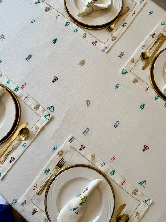 Charms of Egypt Tablecloth