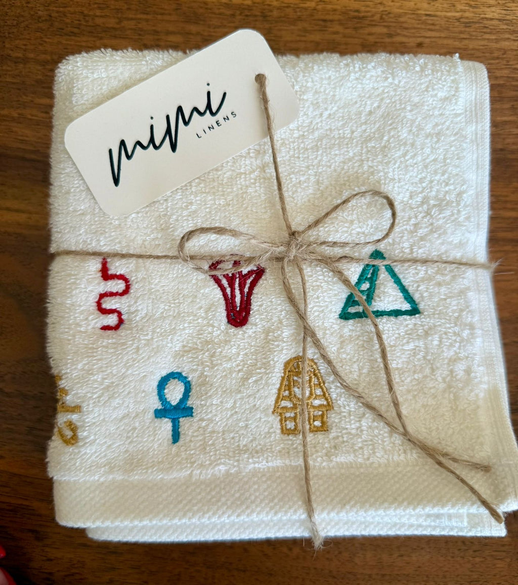 Charms of Egypt Towels set