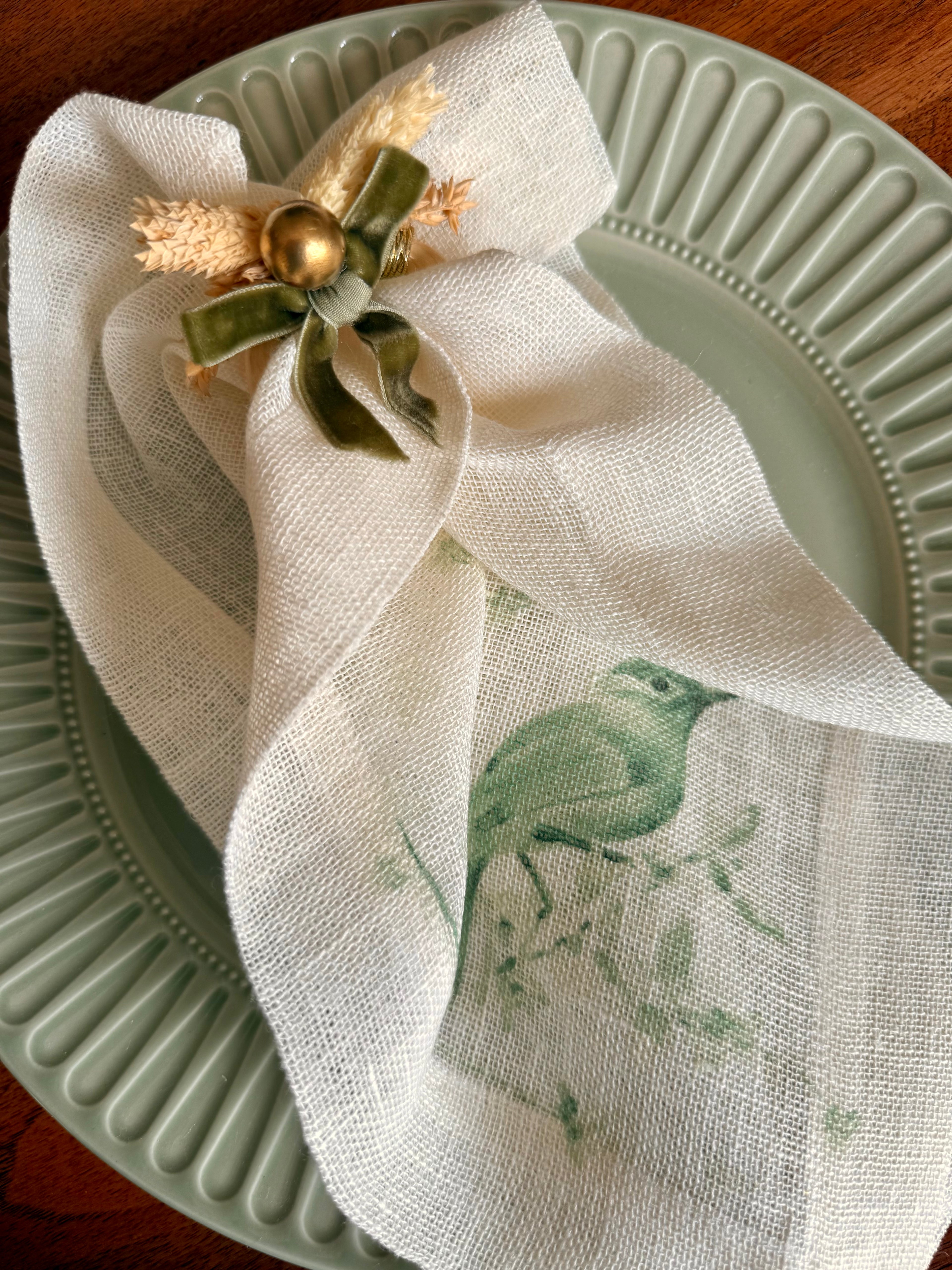 Christmas napkin ring