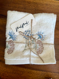 Le bouquet Towels set