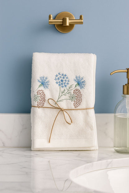 Le bouquet Towels set