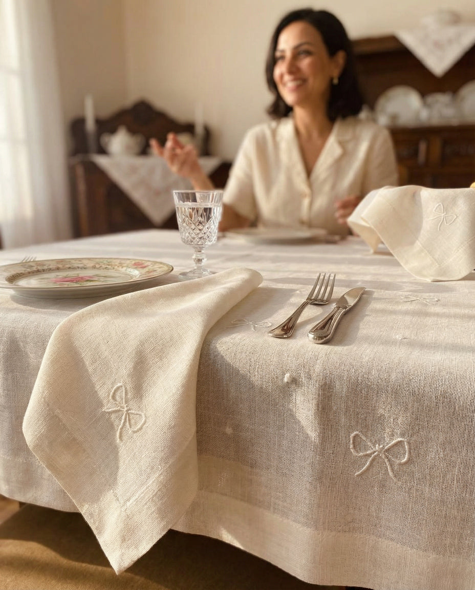 RIbbon Bow – Mimi Linens