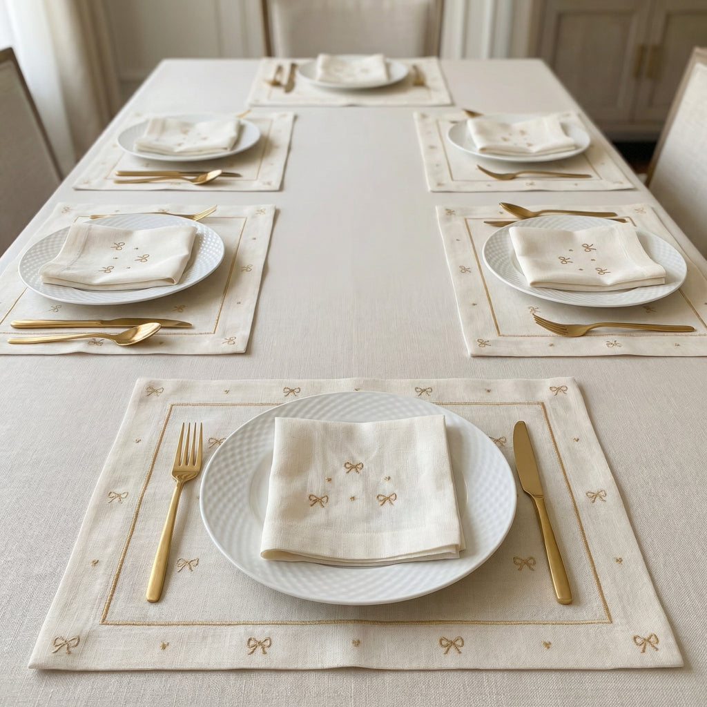 Embroidered Bella Napkin