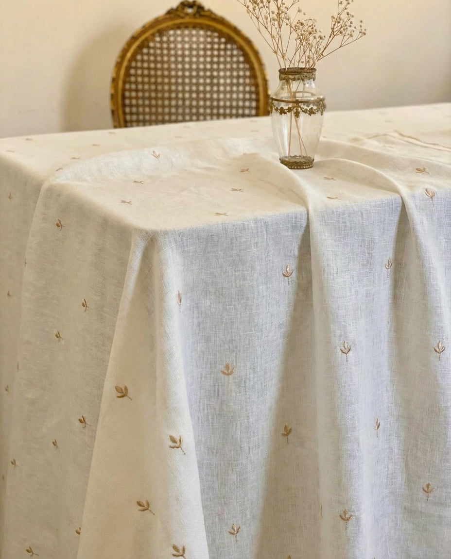 Embriodered Bella Tablecloth