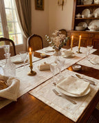 Embroidered Bella Table Runner