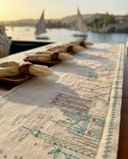 Landmarks of Egypt Table Runner