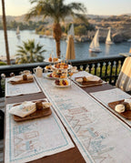 Landmarks of Egypt Table Runner