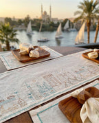 Landmarks of Egypt Table Runner