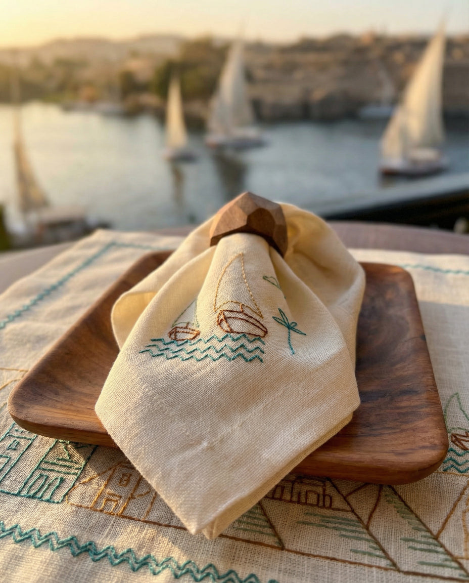 Landmarks of Egypt Napkin