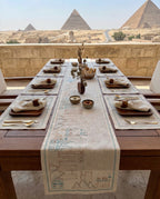 Landmarks of Egypt Table Runner