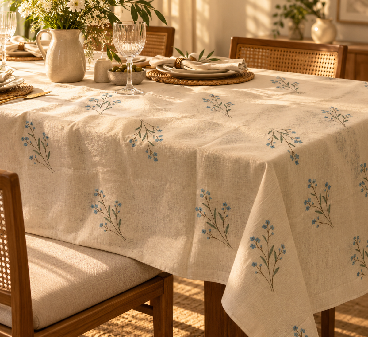 Azure Tablecloth