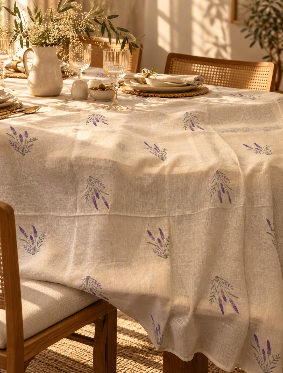 Lavender Tablecloth