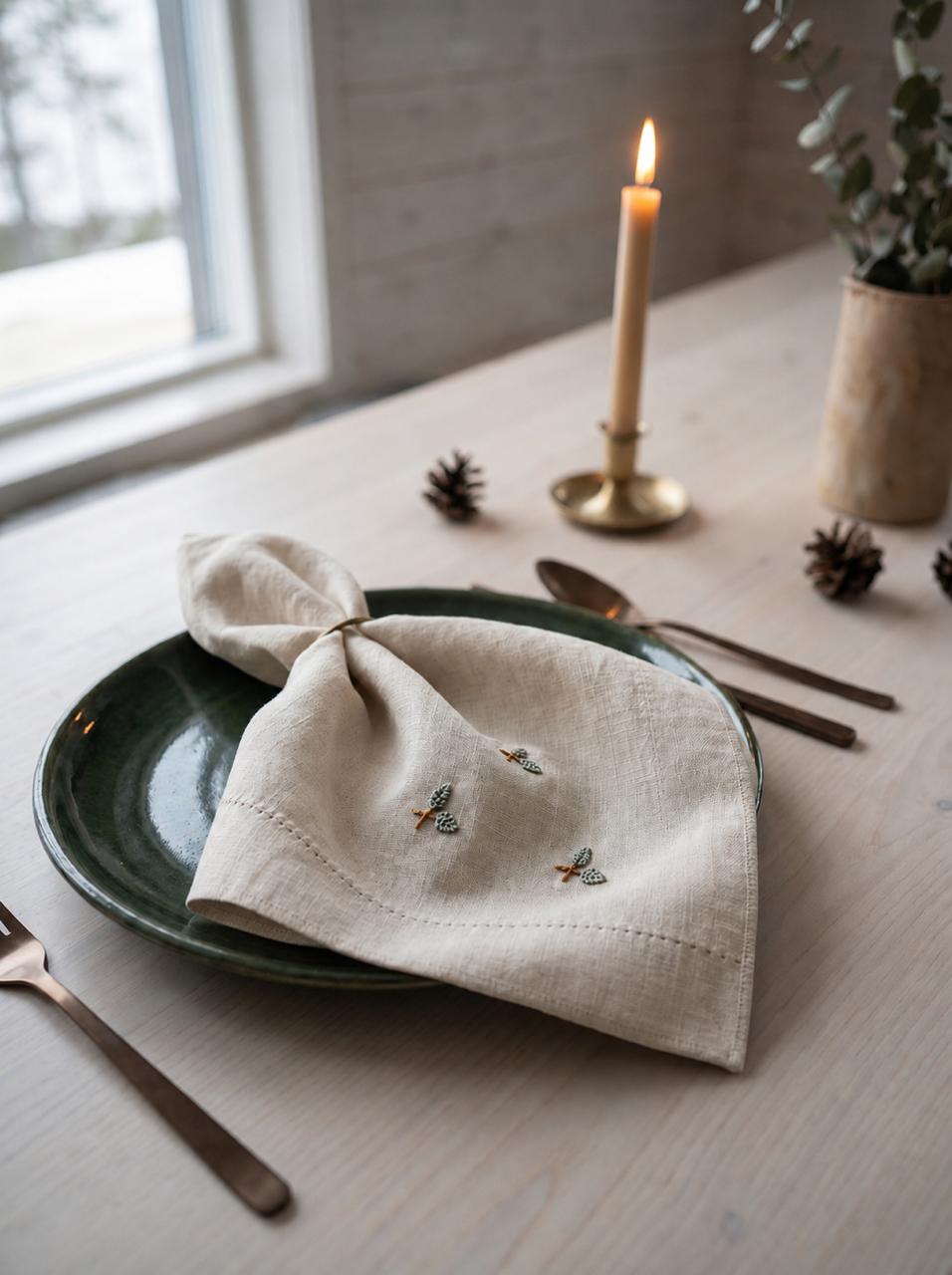 Twin Flames Napkin