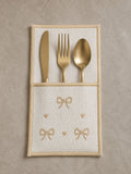 Gold Rubans Cutlery Cover