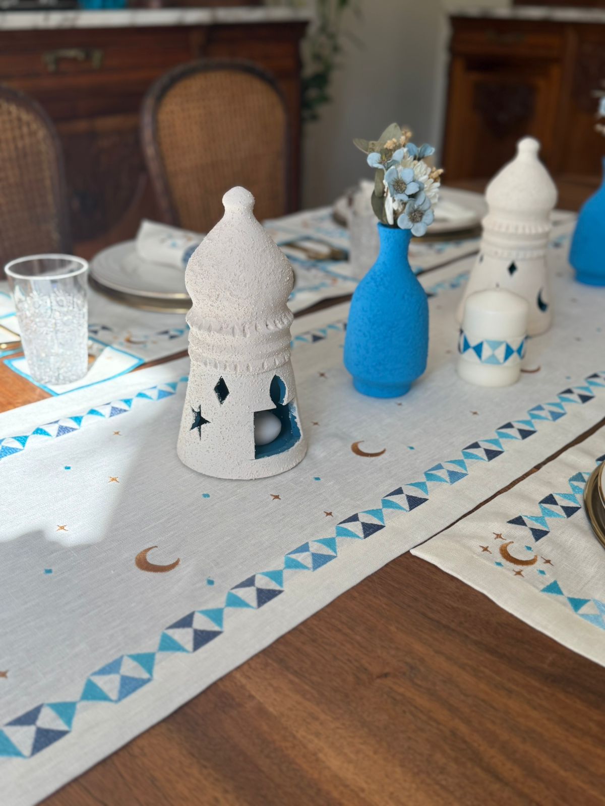 Ramadan Arabesque Table Runner