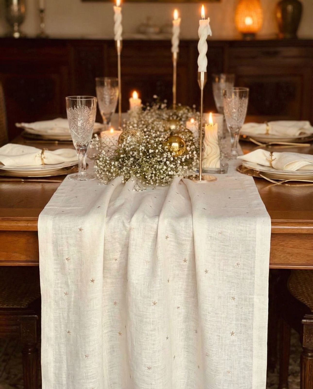 The Starlit Table Runner