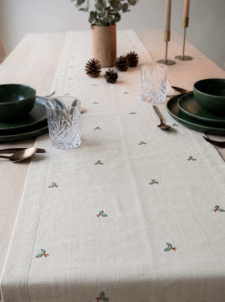 Twin Flames Table Runner