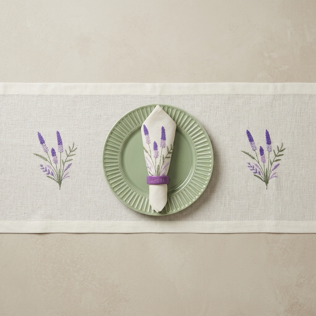 Lavender Table Runner